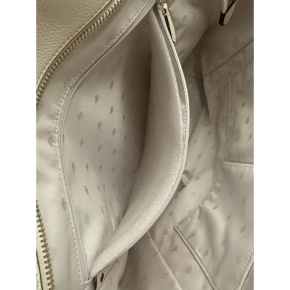 Kate Spade Large Tote Bag – Pebbled Leather – Parchment (White/Cream) – NWT - Picture 11 of 14